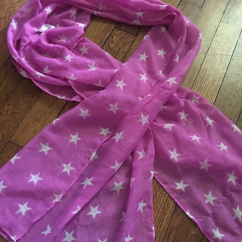 Star Print Scarf